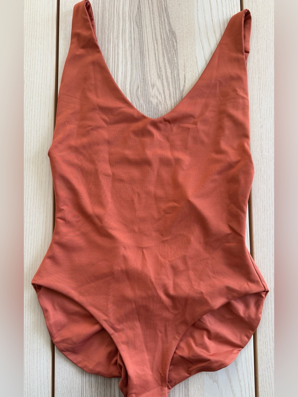 Londre One-Piece Swimsuit in Terracotta